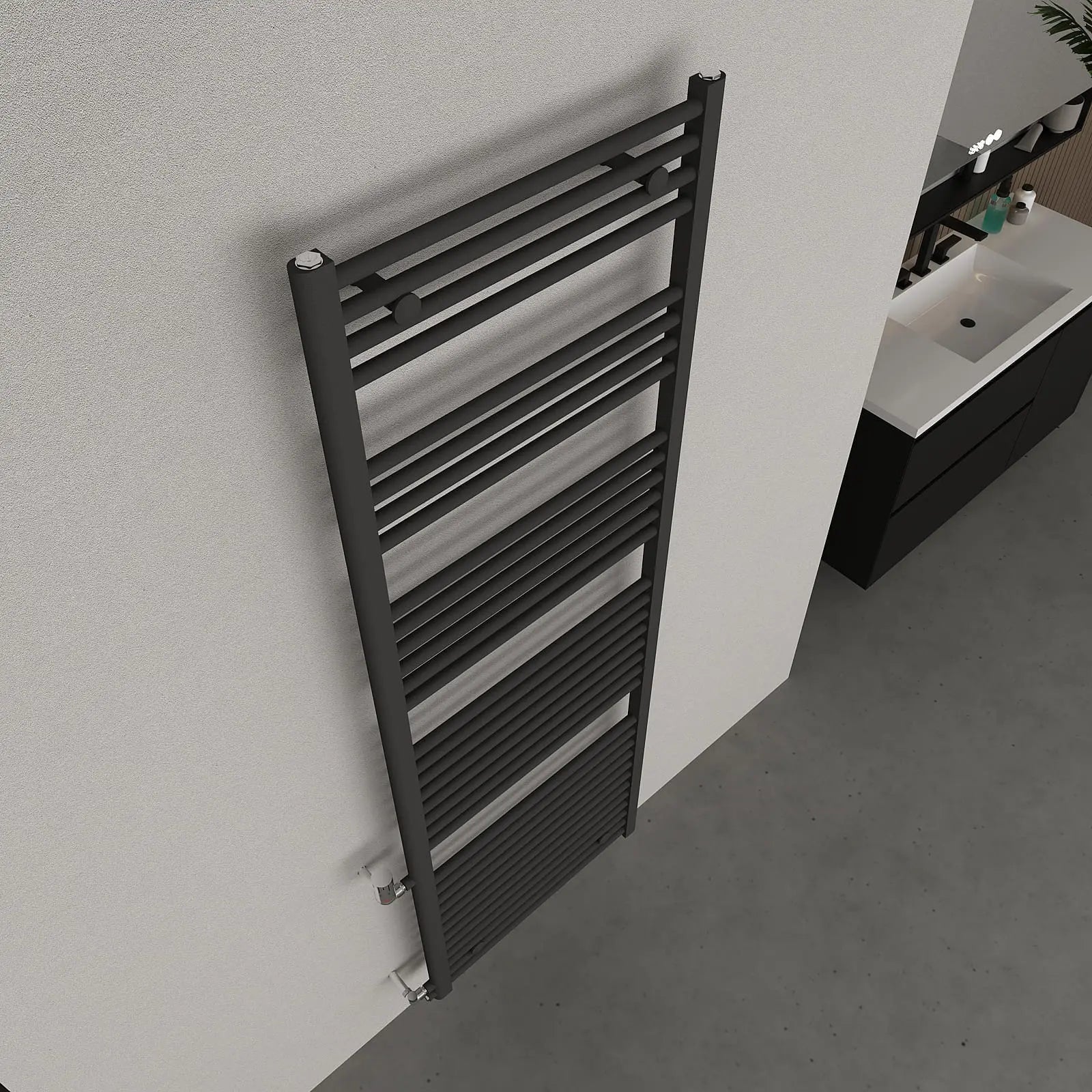 Austausch Badheizkörper Renovierungsheizkörper Seitenanschluss ARCO- 900/940 - 500/540 mm Heizshop24