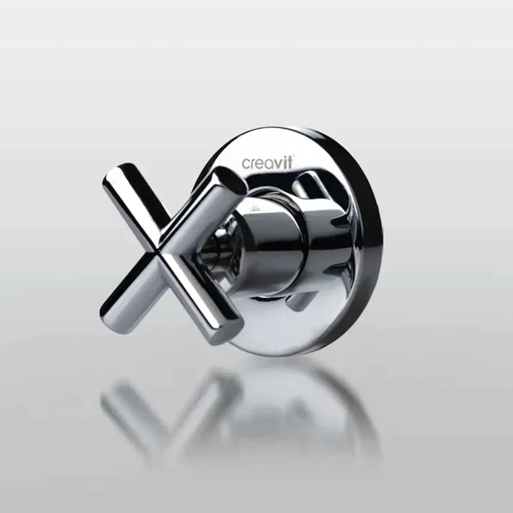 CREAVIT Bidet - Chrom - Kreuz Unterputzventil Heizshop24