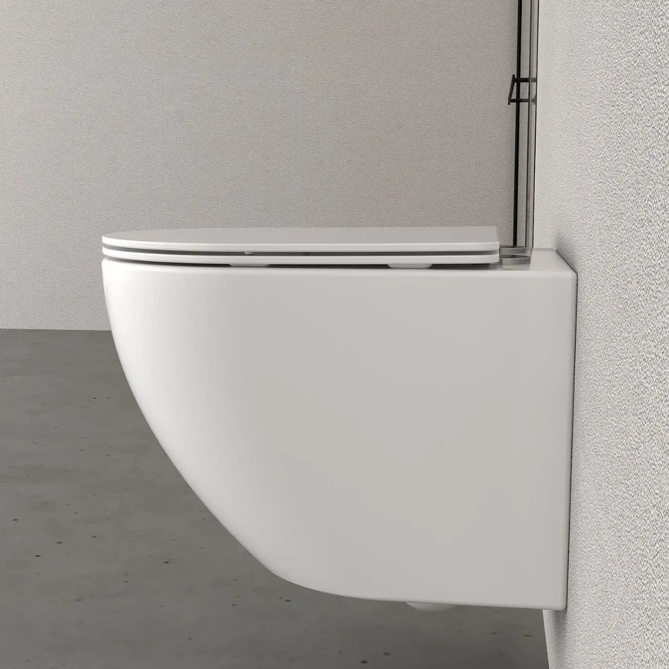 Lavinno Hänge-WC Tornado Rimless weiß glänzend Heizshop24