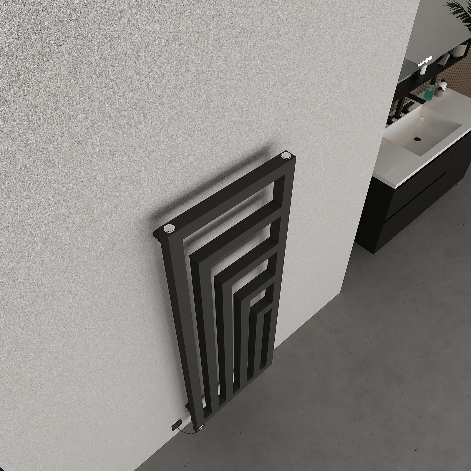Elektrischer Badheizkörper IRONA inkl. Heizstab