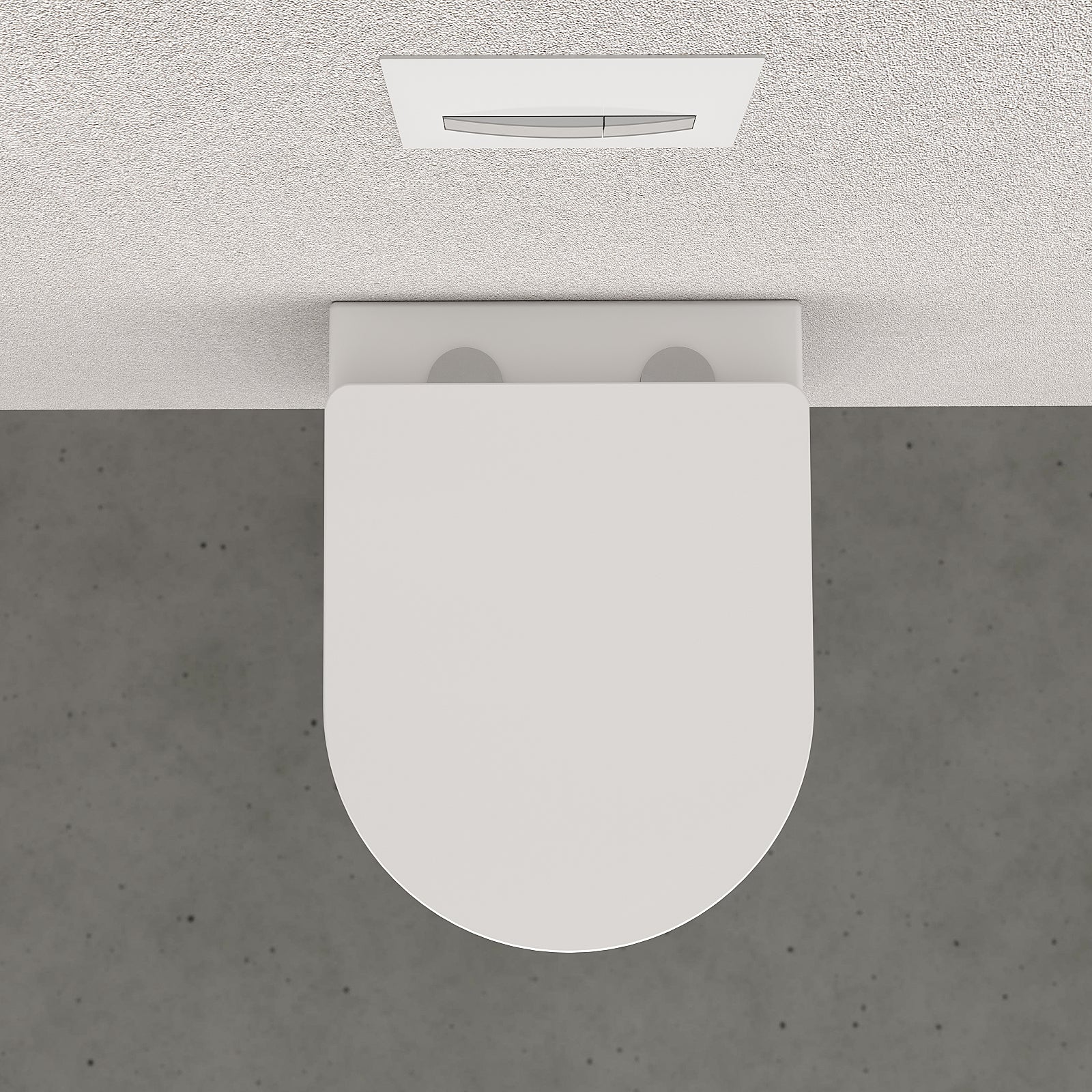 Lavinno Hänge-WC Tornado Rimless weiß glänzend