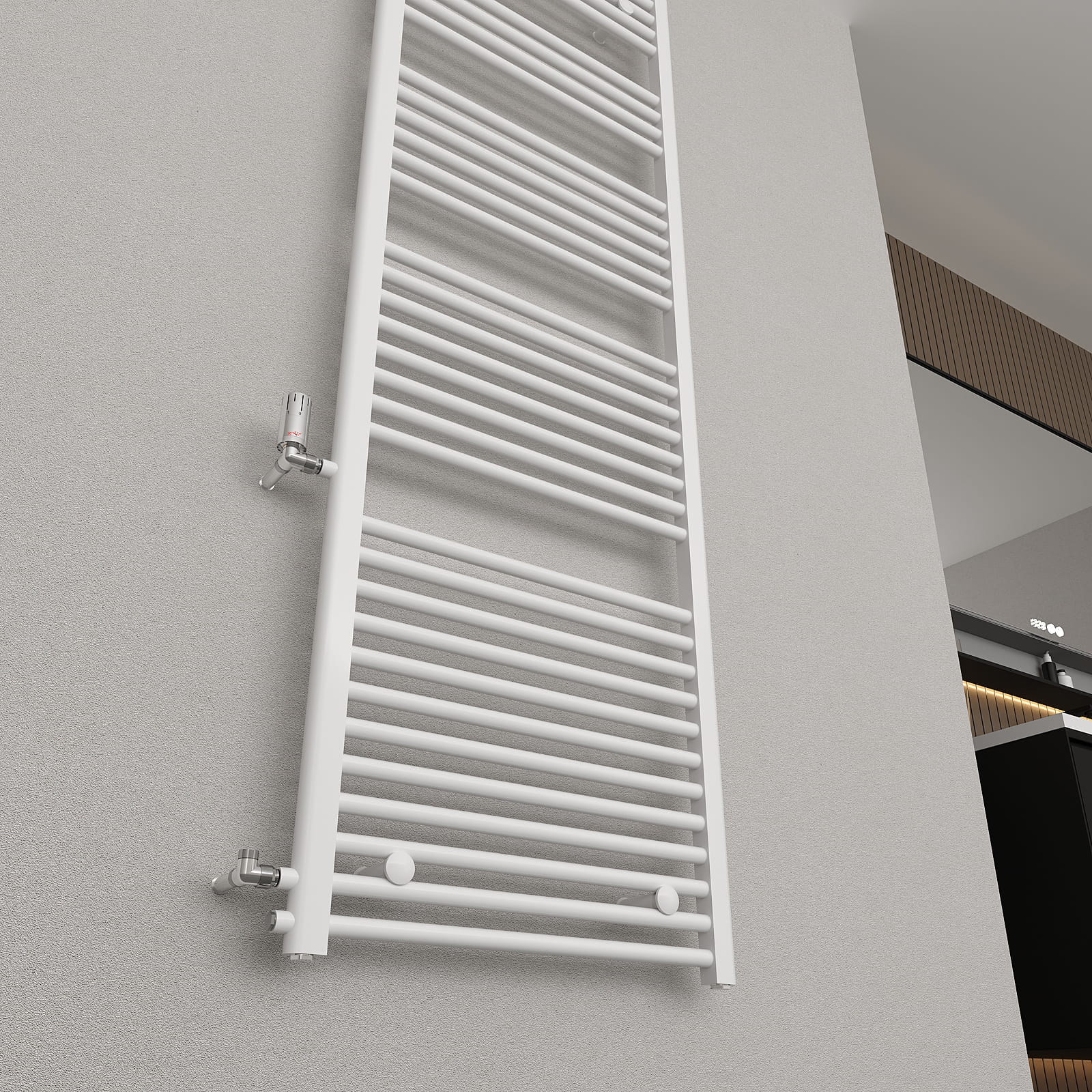 Austausch Badheizkörper Renovierungsheizkörper Seitenanschluss ARCO- 900/940 - 500/540 mm