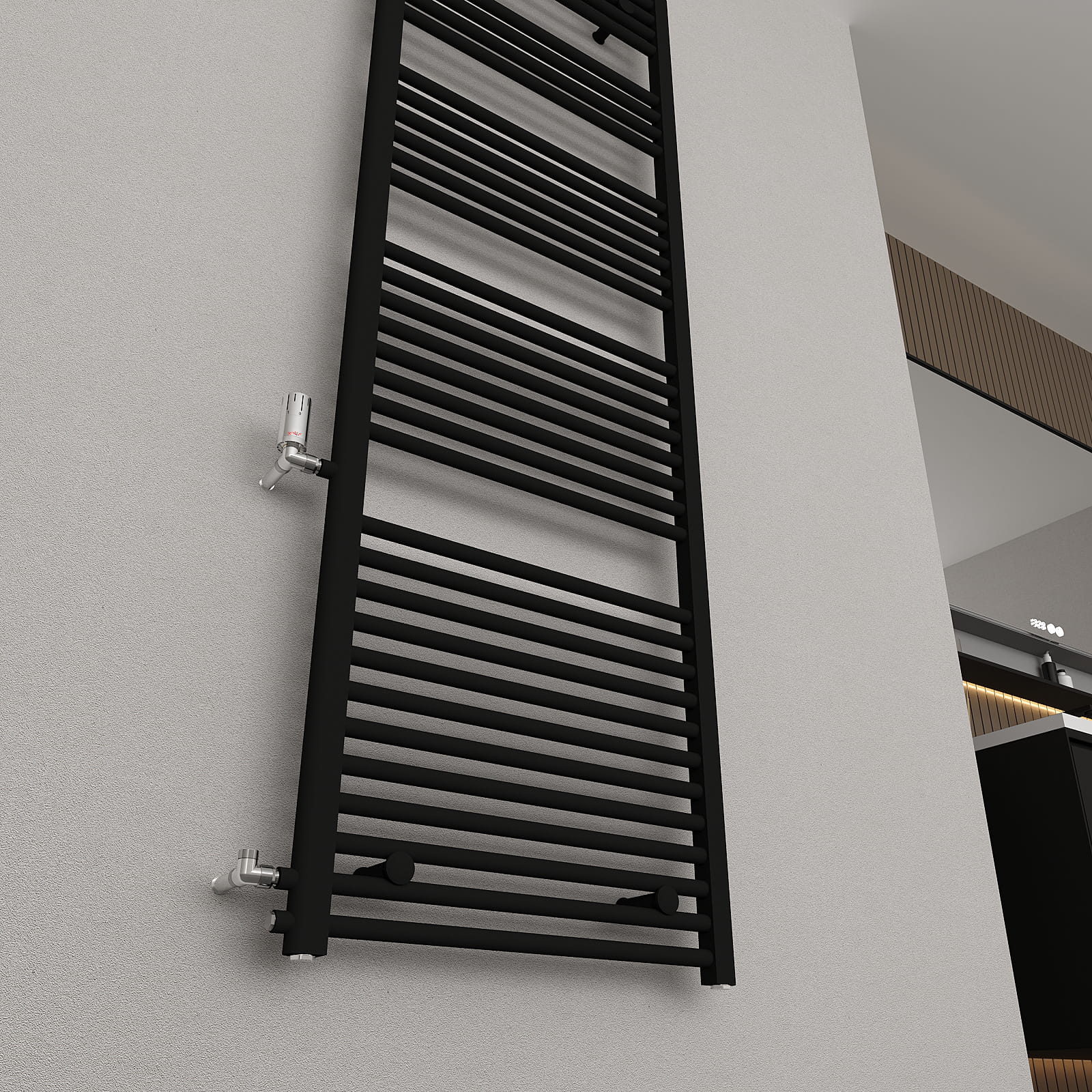 Austausch Badheizkörper Renovierungsheizkörper Seitenanschluss ARCO- 900/940 - 500/540 mm
