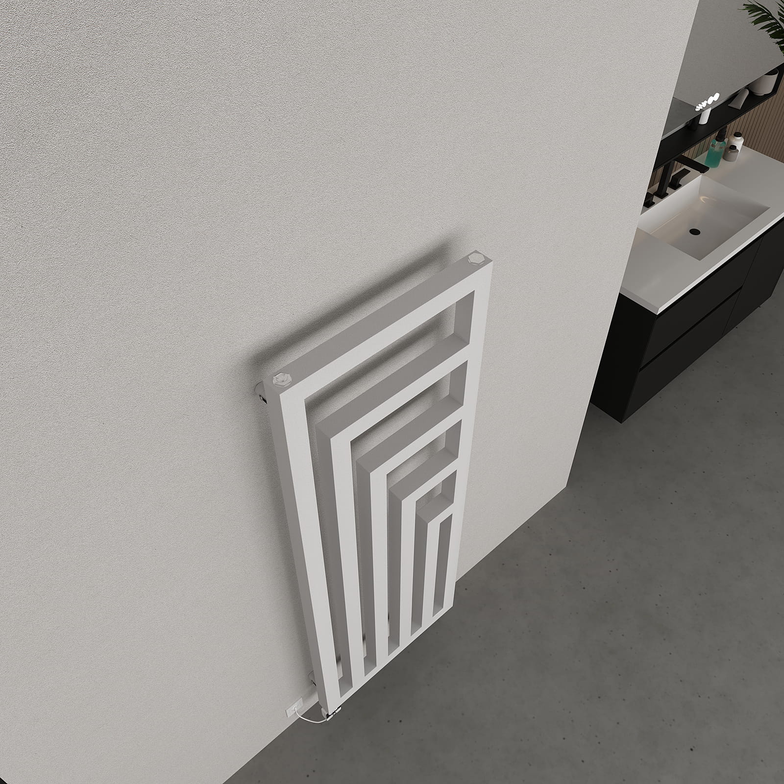 Elektrischer Badheizkörper IRONA inkl. Heizstab