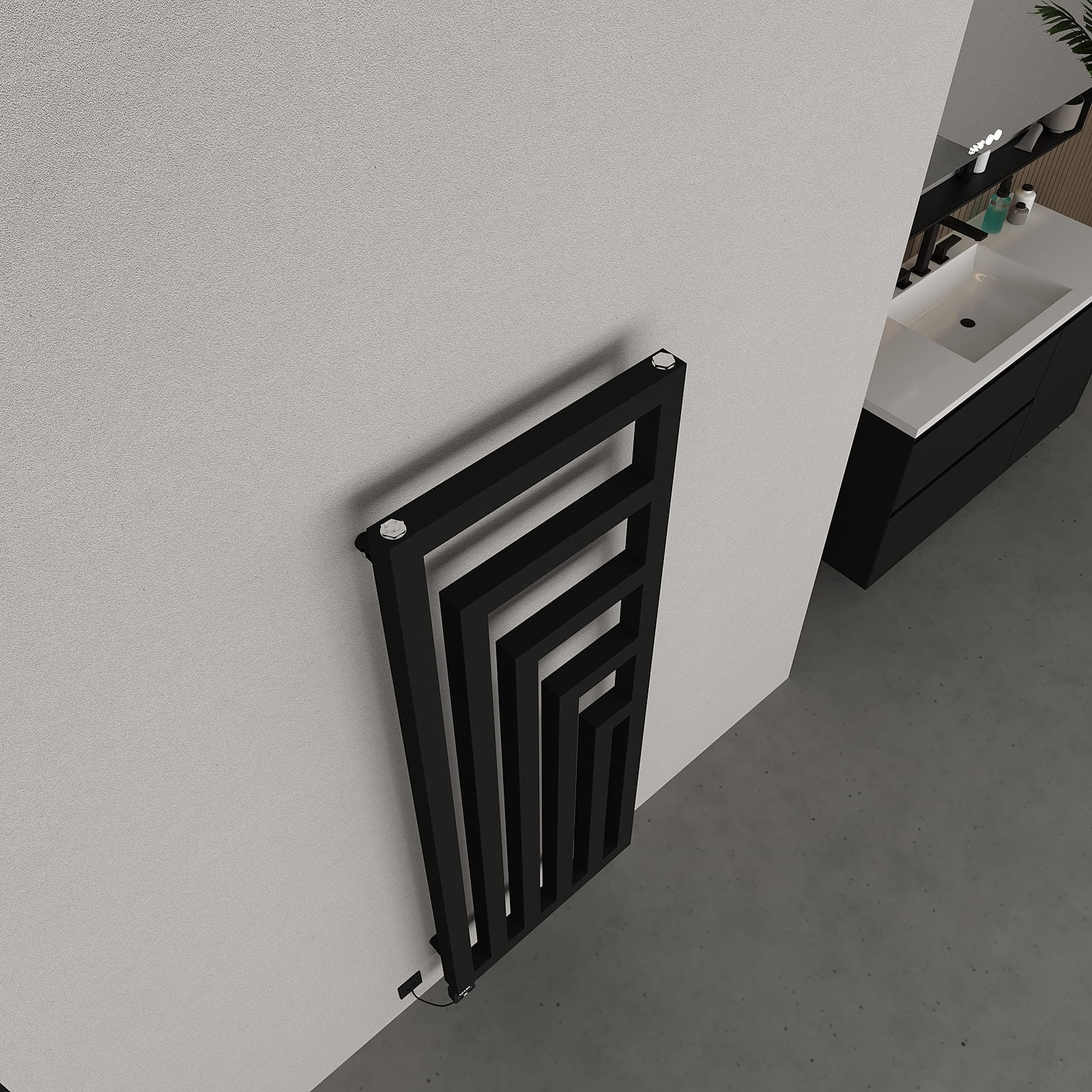 Elektrischer Badheizkörper IRONA inkl. Heizstab